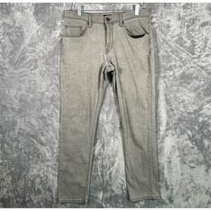 Travis Mathew Legacy Featherweight Jeans Mens 33x30 Gray Straight Stretch